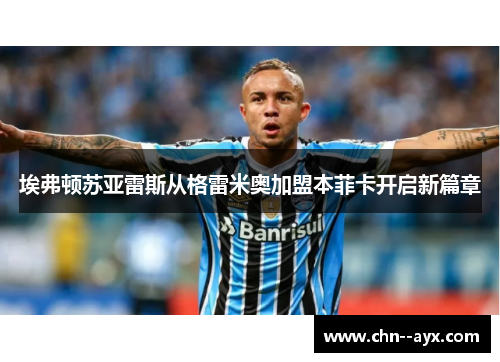 埃弗顿苏亚雷斯从格雷米奥加盟本菲卡开启新篇章